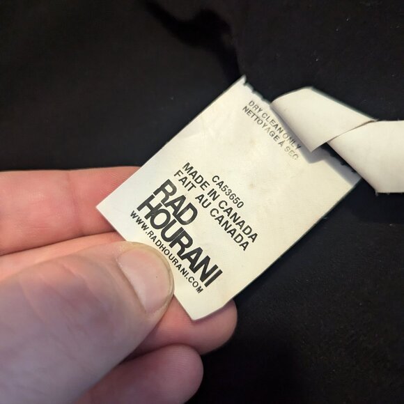 RAD RAD HOURANI - Unisex belted coat - Sz 1 - Picture 7 of 8